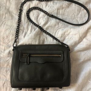 Rebecca minkoff Avery black leather crossbody